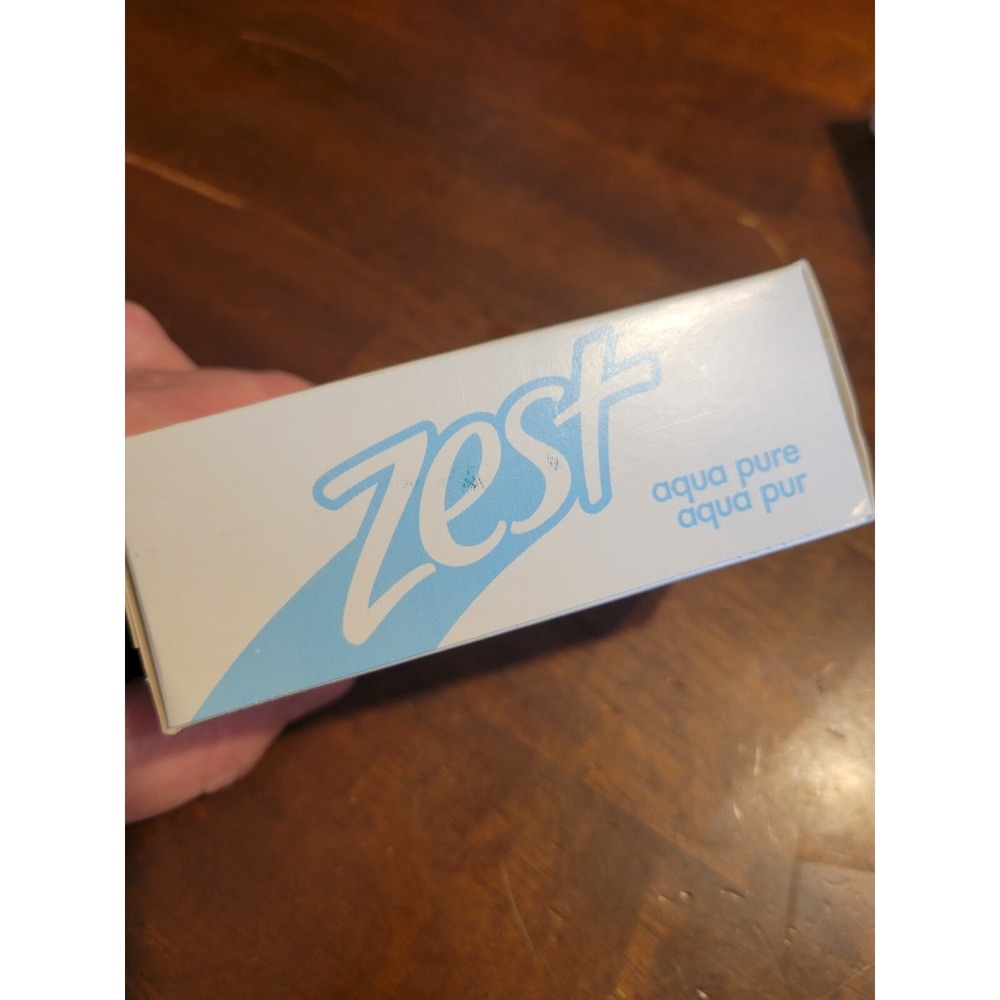 Vintage ZEST AQUA Deodorant Beauty Bar Bath Size‎ Soap - 1 Bar 4.5 oz. - Box - Picture 4 of 9